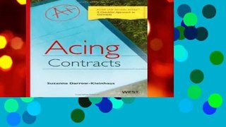 Full version  Acing Contracts (Acing Series)  For Kindle