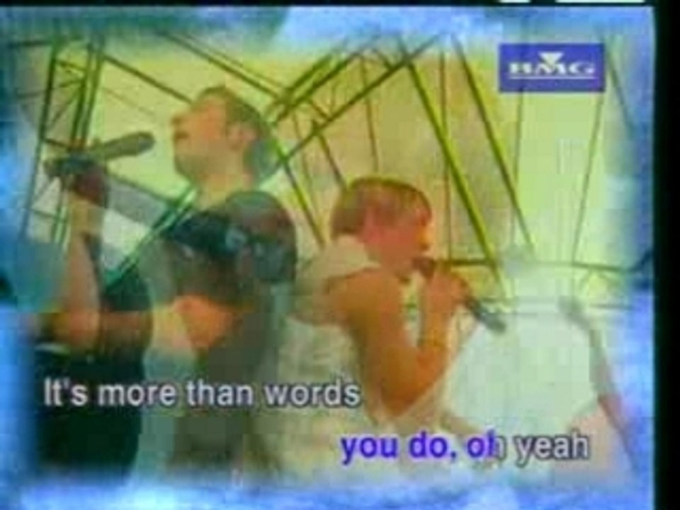 Westlife - Karaoke - More Than Words