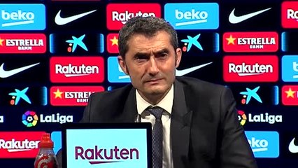 Valverde: "No sé qué habrá dicho Dembélé, porque a mí me cuesta hablar con él"