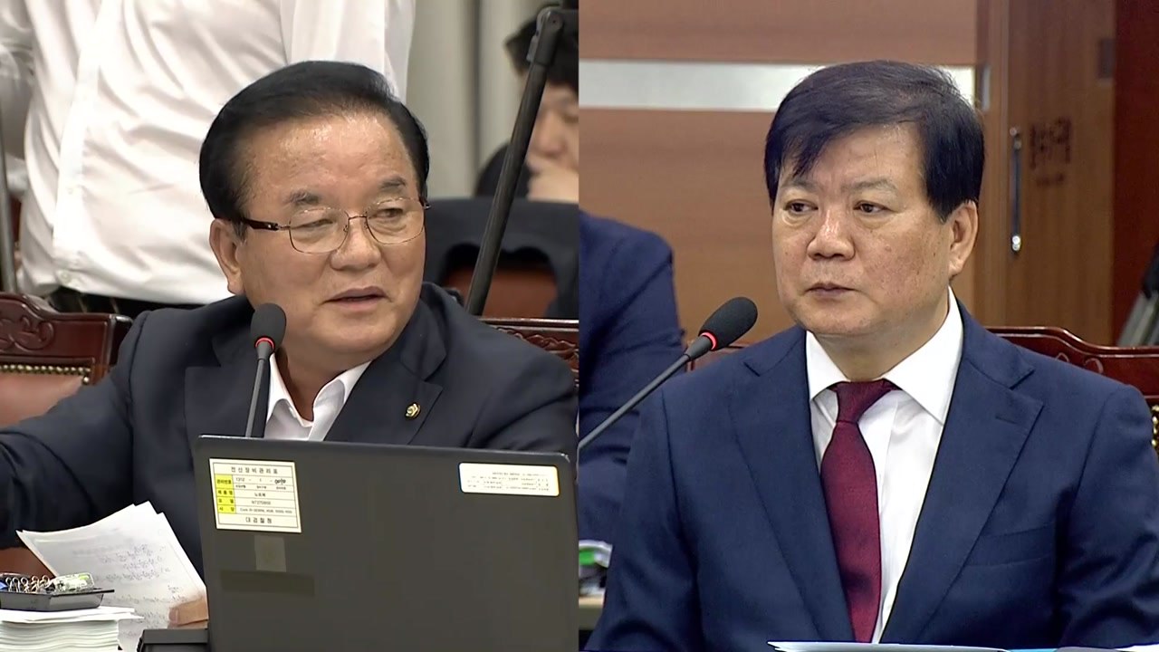[국정감사 현장영상] 정갑윤 "조국 가족, 미안하다는 말 한마디 하는 사람 없어" /...