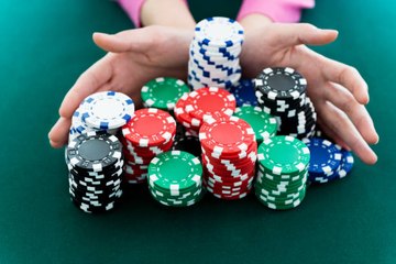 El valor de las fichas de póquer