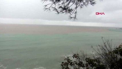 Bartın karadeniz'in rengi değişti