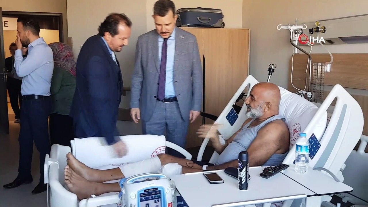 Somali'deki bombalı saldırıda yaralanan PÖH Polisi Şahin'in tedavisi devam ediyor