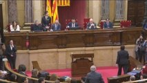 El Parlament debate y vota la moción de censura de Cs contra Torra