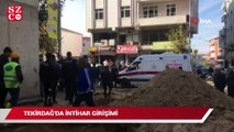 Tekirdağ’da intihar girişimi