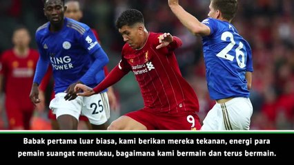 Setiap tim ingin dapat poin dari Leicester musim ini - Klopp