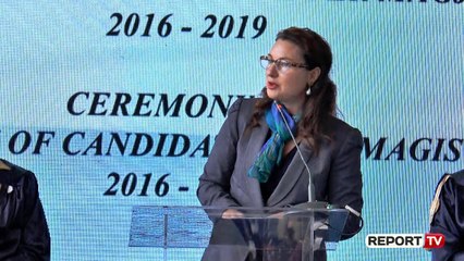 Report TV - SHBA magjistratëve: Mbani sytë hapur ndaj korrupsionit, jeni shpresa e Shqipërisë