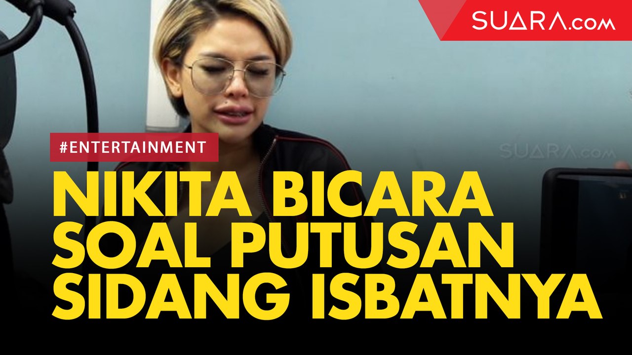 LIVE REPORT: Nikita Mirzani Bicara Putusan Sidang Isbat Cerai