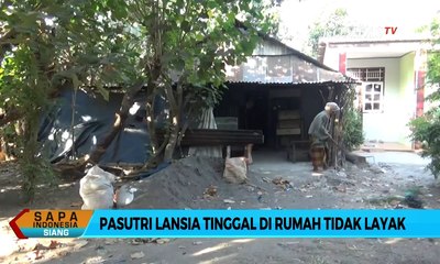Miris! 20 Tahun Sudah Pasutri Lansia Ini Tinggal di Rumah Tidak Layak