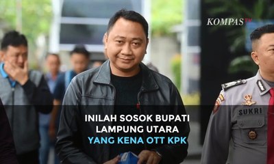 Inilah Sosok Bupati Lampung Utara yang Kena OTT KPK