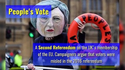 Brexit jargon explained