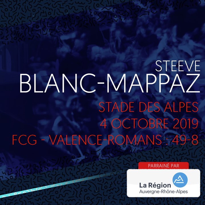 L'essai de Steeve Blanc-Mappaz contre Valence-Romans