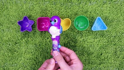 Learn shapes with Marvel Disney pop up toys and lovely shape blocks!