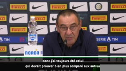 Juve - Sarri : "Je suis habitué à vivre avec le scepticisme autour de moi"