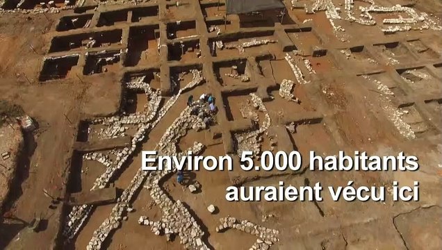 Israël: les vestiges d'une ville de 5.000 ans exhumés