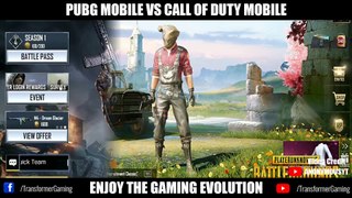 Transformer Gaming PUBG Mobile VS Call Of Duty Mobile Two Splendid Battle Royale Games