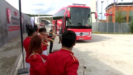 Spor a milli futbol takımı kafilesi