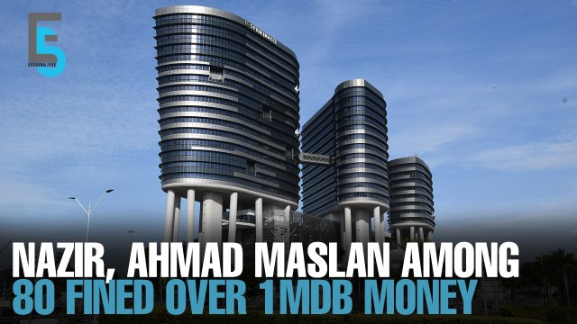 EVENING 5: MACC fines 80 for receiving 1MDB money