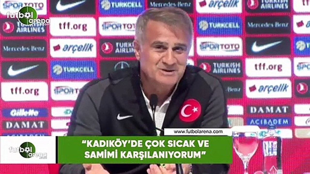 Şenol Güneş: "Kadıköy'de çok sıcak ve samimi karşılanıyorum"