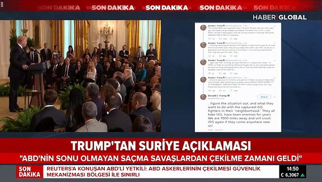 SON DAKİKA! Trump: ABD'nin sonu olmayan bu savaştan çekilme zamanı geldi!