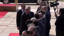 Cumhurbaşkanı Erdoğan Sırbistan'da - Resmi karşılama töreni (2)