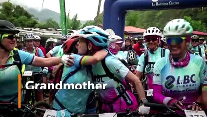 70-year old biking grandmother conquers Bolivia's 'Death Road'