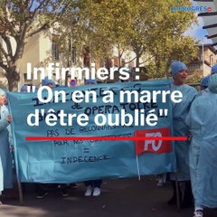 Infirmiers de bloc en grève : "on en a marre d'être oublié"