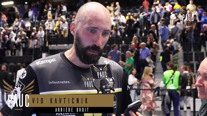 [APRES-MATCH] PAUC vs POREC - Interview de Vid Kavtičnik