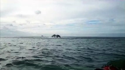 Destruction de la bombe américaine au large de Boulogne-sur-Mer
