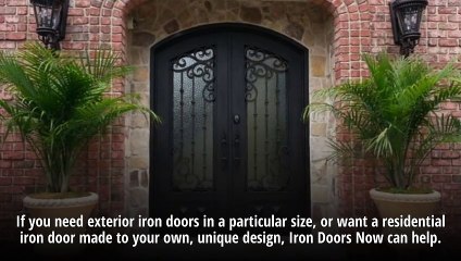 Double Iron Doors