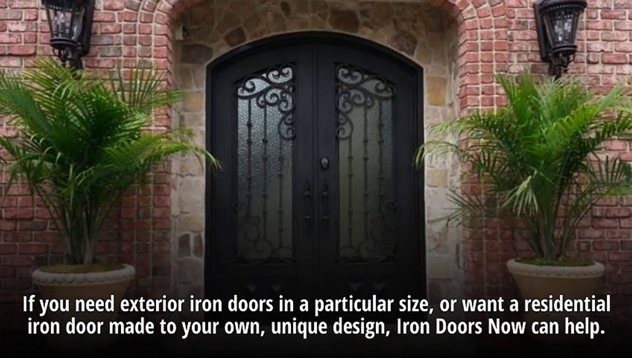 Double Iron Doors