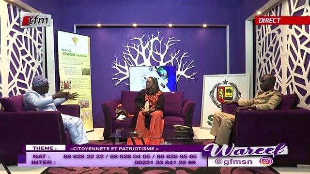 WAREEF avec EVA TRA - THEME : CITOYENNETÉ & PATRIOTISME - 07 Octobre 2019