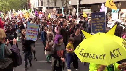 Avustralya'da çevre aktivistlerinden işgal eylemleri (2) - MELBOURNE