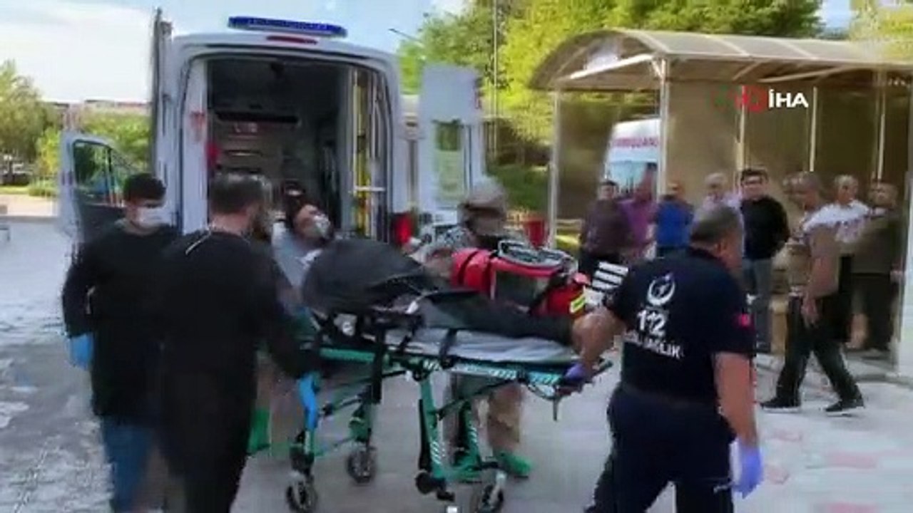 Metan gazından etkilenen köylüler hastanelere kaldırılıyor