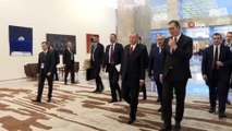 Cumhurbaşkanı Erdoğan Sırbistan’da Arşiv Sergisini Gezdi