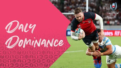Daly's great game against Argentina - Rugby World Cup 2019