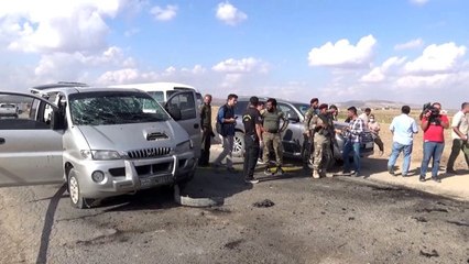 Kontrol noktasına bomba yüklü motosikletle saldırı