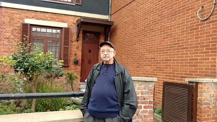 Quaregnon Charleroi Arie Aron revient d'Israel sur les traces de son enfance juive pendant la guerre