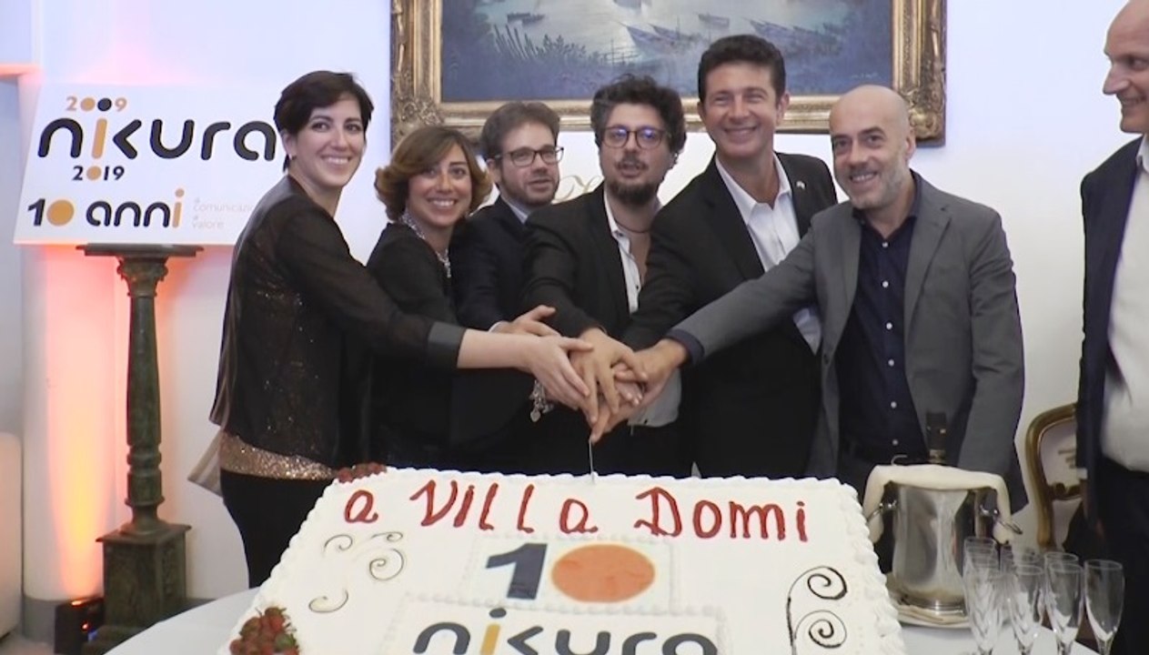 Napoli - Nikura, l'agenzia di comunicazione festeggia i suoi 10 anni (07.10.19)