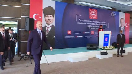 Bakan Soylu kaymakamlarla buluştu - ANKARA