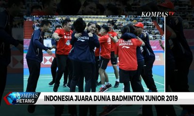 Sejarah! Tumbangkan Tiongkok, Indonesia Rebut Piala Suhandinata