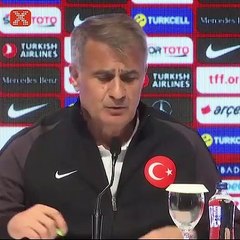 Şenol Güneş: "Önce Arnavutluk maçı!"