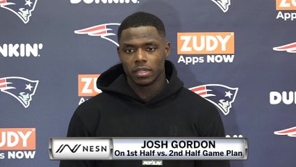 Josh Gordon On Patriots Fans At FedEx Field