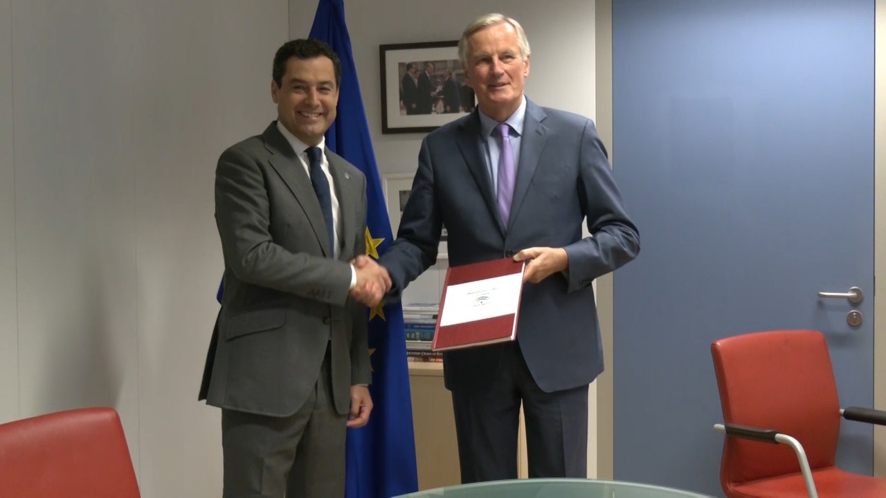 Juanma Moreno valora en Bruselas las consecuencias del Brexit