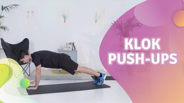 klok push-ups - Gezonder leven