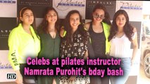 Sonakshi, Sara and Janhvi at pilates instructor Namrata Purohit's bday bash