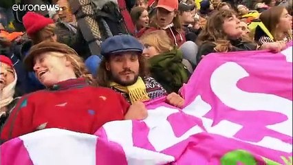 Climat : deux semaines d'actions coups de poing dans le monde