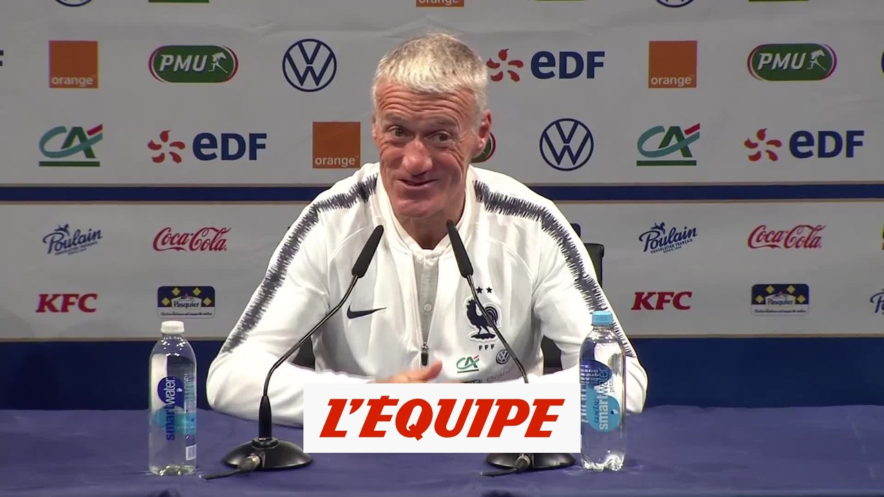 Deschamps répond à Pallois, retraité international, avec humour - Foot - Qualif. Euro - Bleus