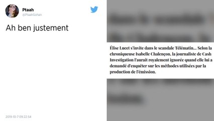 Elise Lucet : pourquoi est-elle attaquée par une chroniqueuse de Télématin ?
