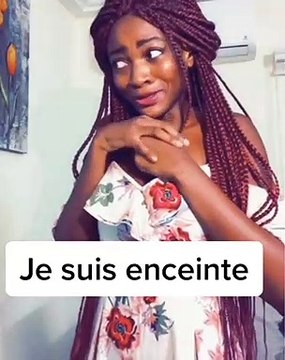 Quand on annonce à ses parents qu'on est enceinte... MDR